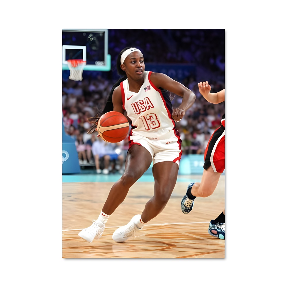 Poster L'Élan de Jackie – affiche Basketball